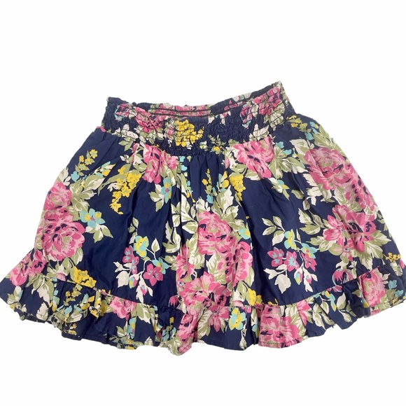 Arizona Girl's Floral Cotton Skort - Picture 8 of 8